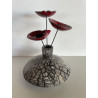 Vase "zen" Raku Ceramic