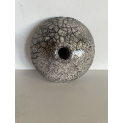 Vase "zen" Raku Ceramic