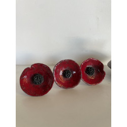 Vase "zen" Raku Ceramic