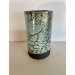Vase "Zen" Raku Ceramic
