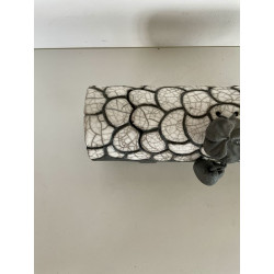 Création artisanale entièrement faite  à la main céramique raku