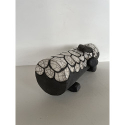 Création artisanale entièrement faite  à la main céramique raku