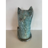 Cat Vase Raku ceramic