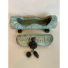 Boîte originale céramique raku création artisanale pièce unique