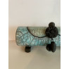 Boîte originale céramique raku création artisanale pièce unique