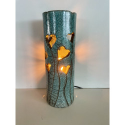 Créer pour vous cette lampe en céramique raku est unique !