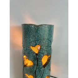 Créer pour vous cette lampe en céramique raku est unique !