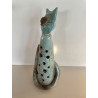 Magnificent raku cat and so funny