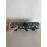 Boîte "Croco" Céramique Raku Turquoise