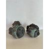 Duo de Poissons en Céramique Raku