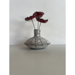 Vase "zen" Raku Ceramic