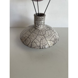 Vase "zen" Raku Ceramic