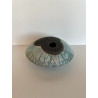Artisanat d'art français pour cette boîte élégante boite ronde raku
