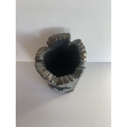 Vase "Ginkgo" Céramique Raku