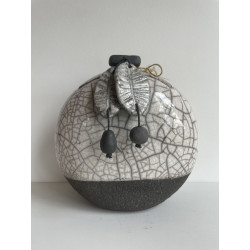 Boîte "Lilou" Céramique Raku