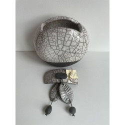 Boîte "Lilou" Céramique Raku