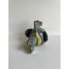 Poisson "Rigolo" en céramique raku coloré. Une jolie pièce décorative