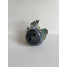 Poisson "Rigolo" en céramique raku coloré. Une jolie pièce décorative
