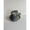 Poisson "Rigolo" en céramique raku coloré. Une jolie pièce décorative