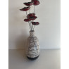 Pièce décorative très design en céramique raku.