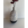 Pièce décorative très design en céramique raku.