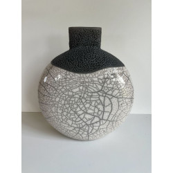 Grand Pièce Décorative Céramique Raku