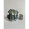 Poisson "Irisé" Céramique Raku