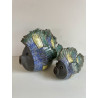 Poisson "Irisé" Céramique Raku