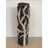 Original decorative Raku lamp gives a great vibe