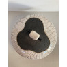 Boîte ronde "douceur" céramique raku