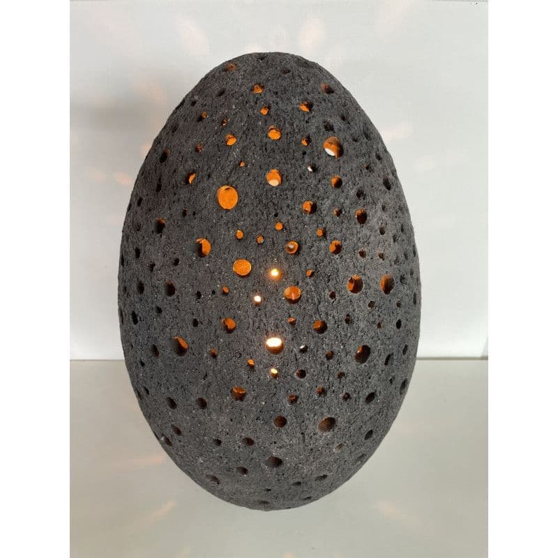 Lampe Minérale Décorative Céramique Raku