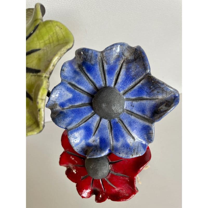Composition Florale Céramique Raku — 3