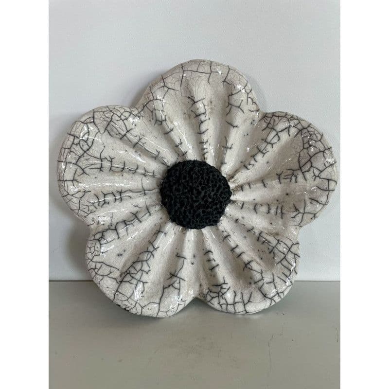 Fleur décorative ou Vide Poche Céramique Raku — 5