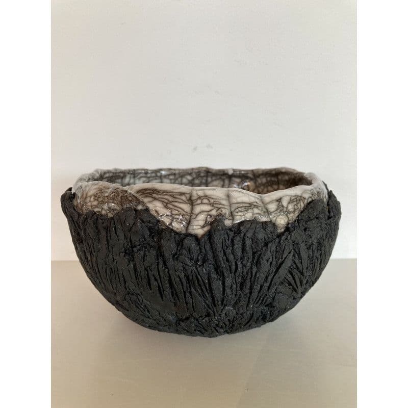 Grande Coupe "Sylvia" Céramique Raku — 3