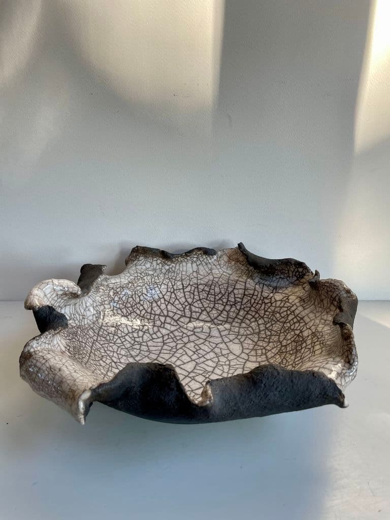 Coupe "Dentelle" Céramique Raku — 3