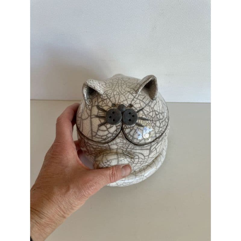 Box Cat Ceramic Raku — 8