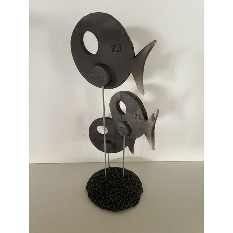 Banc de Poissons Céramique Raku — 8