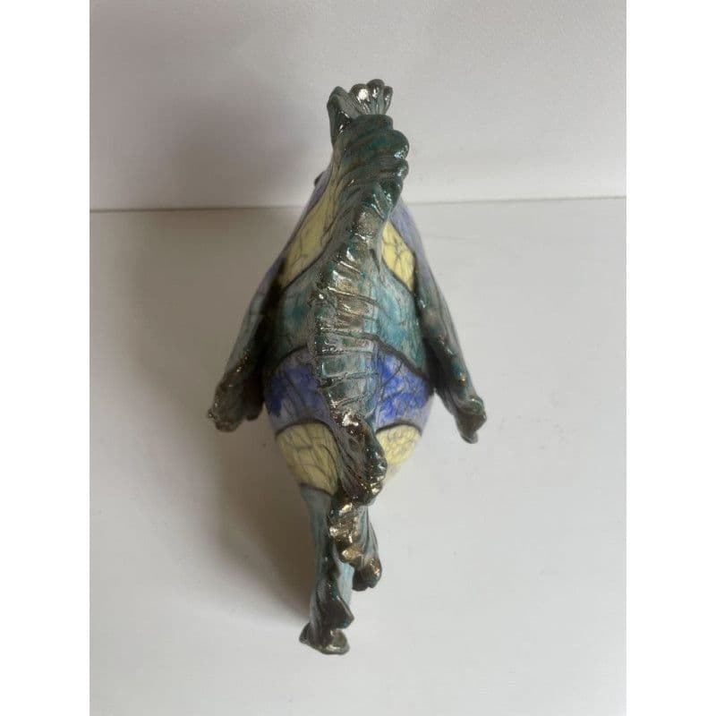 Poisson "Irisé" Moyen Modèle Céramique Raku — 6