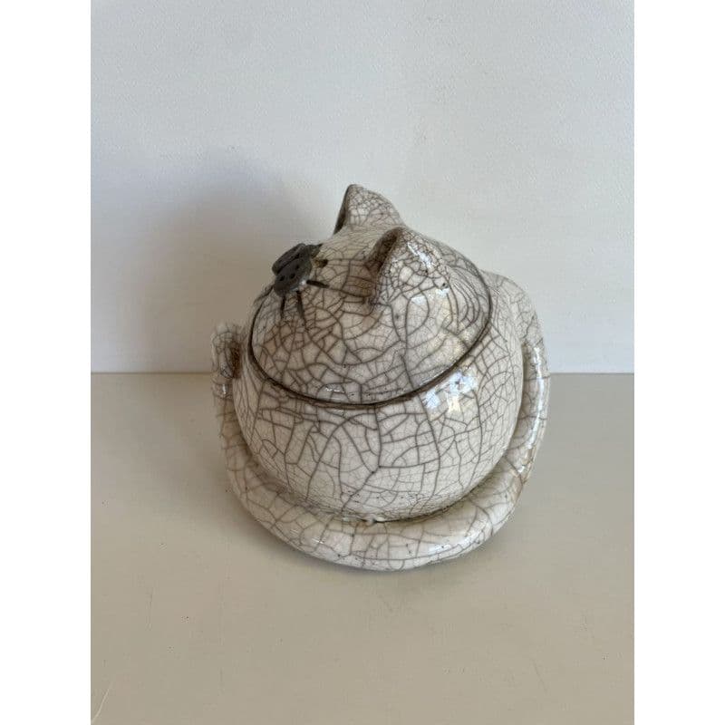 Box Cat Ceramic Raku — 3