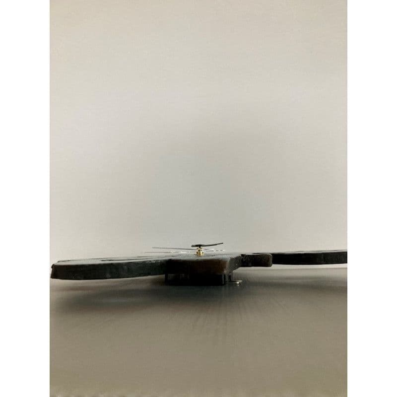 Pendule céramique raku bleu — 6
