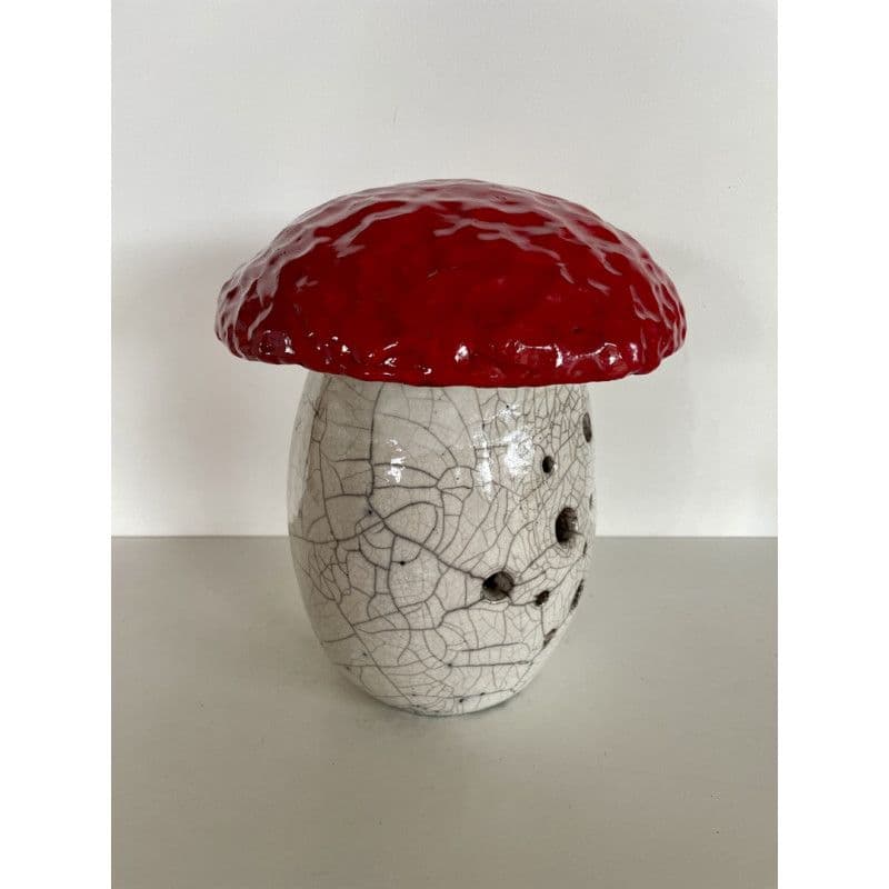 Champignon Photophore Céramique Raku — 6