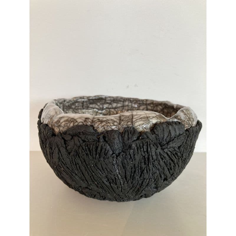 Grande Coupe "Sylvia" Céramique Raku — 4