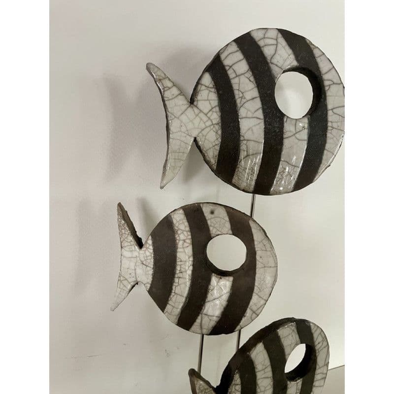 Banc de Poissons Céramique Raku — 4