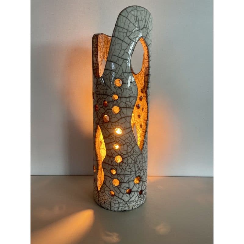 Lampe "Douce" Céramique Raku — 2