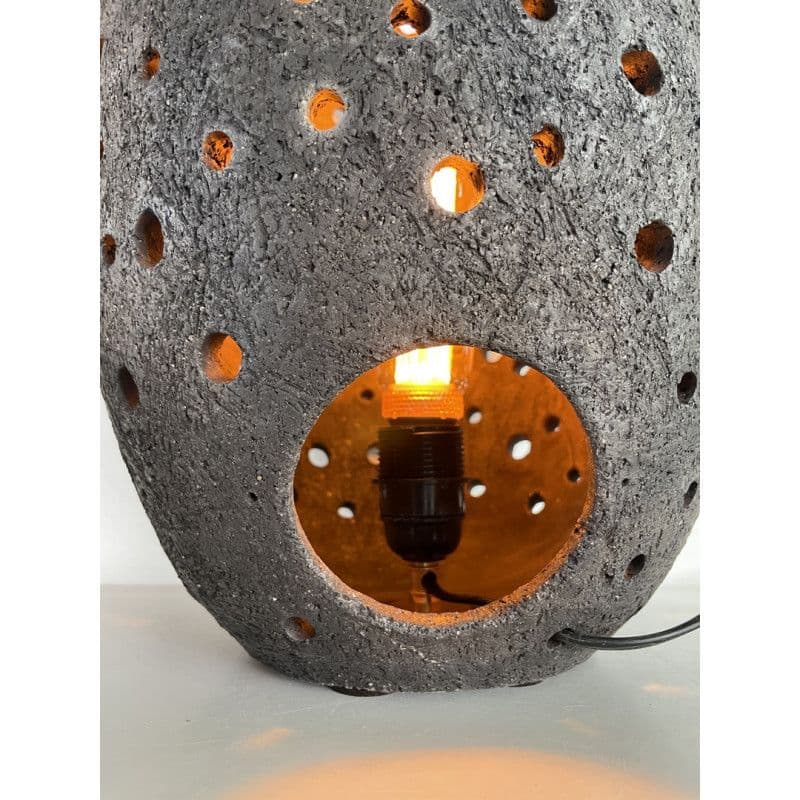 Lampe Minérale Décorative Céramique Raku — 5