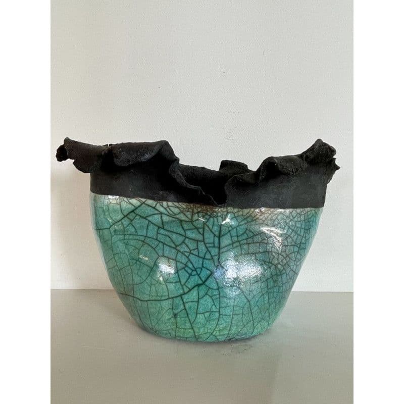 Vase "Amendine" Céramique Raku — 8