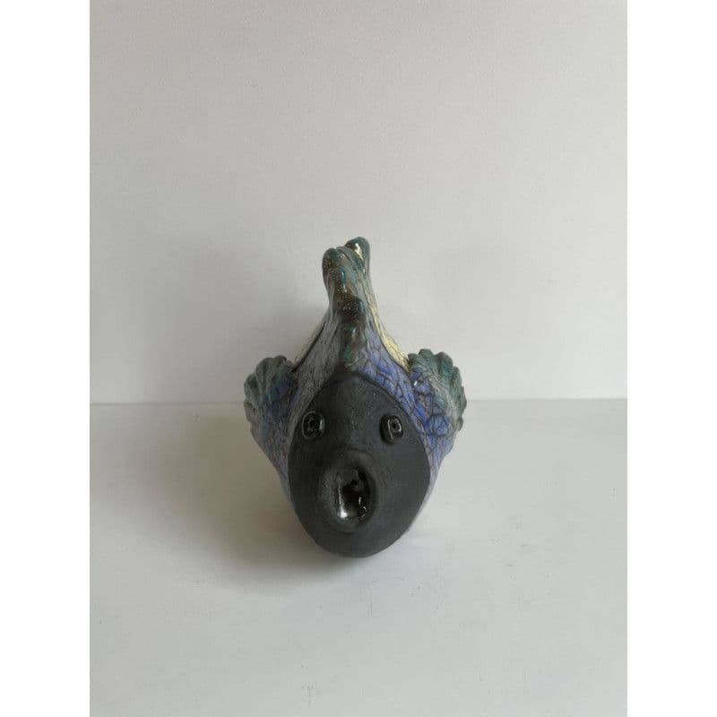Poisson "Irisé" Céramique Raku — 2