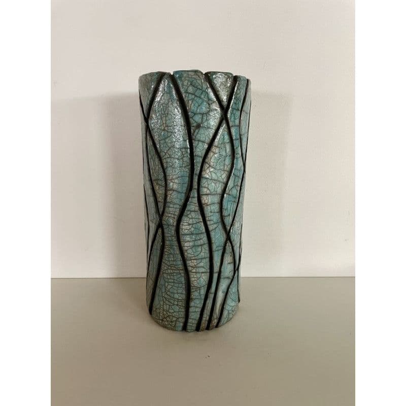Superbe Vase Céramique Raku — 2