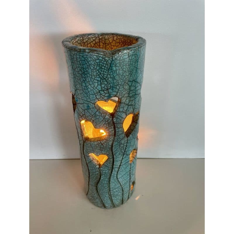 Lamp "Forêt" Raku Ceramic — 3