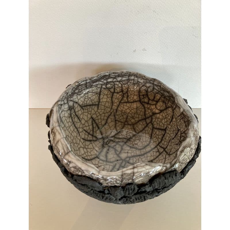 Grande Coupe "Sylvia" Céramique Raku — 7